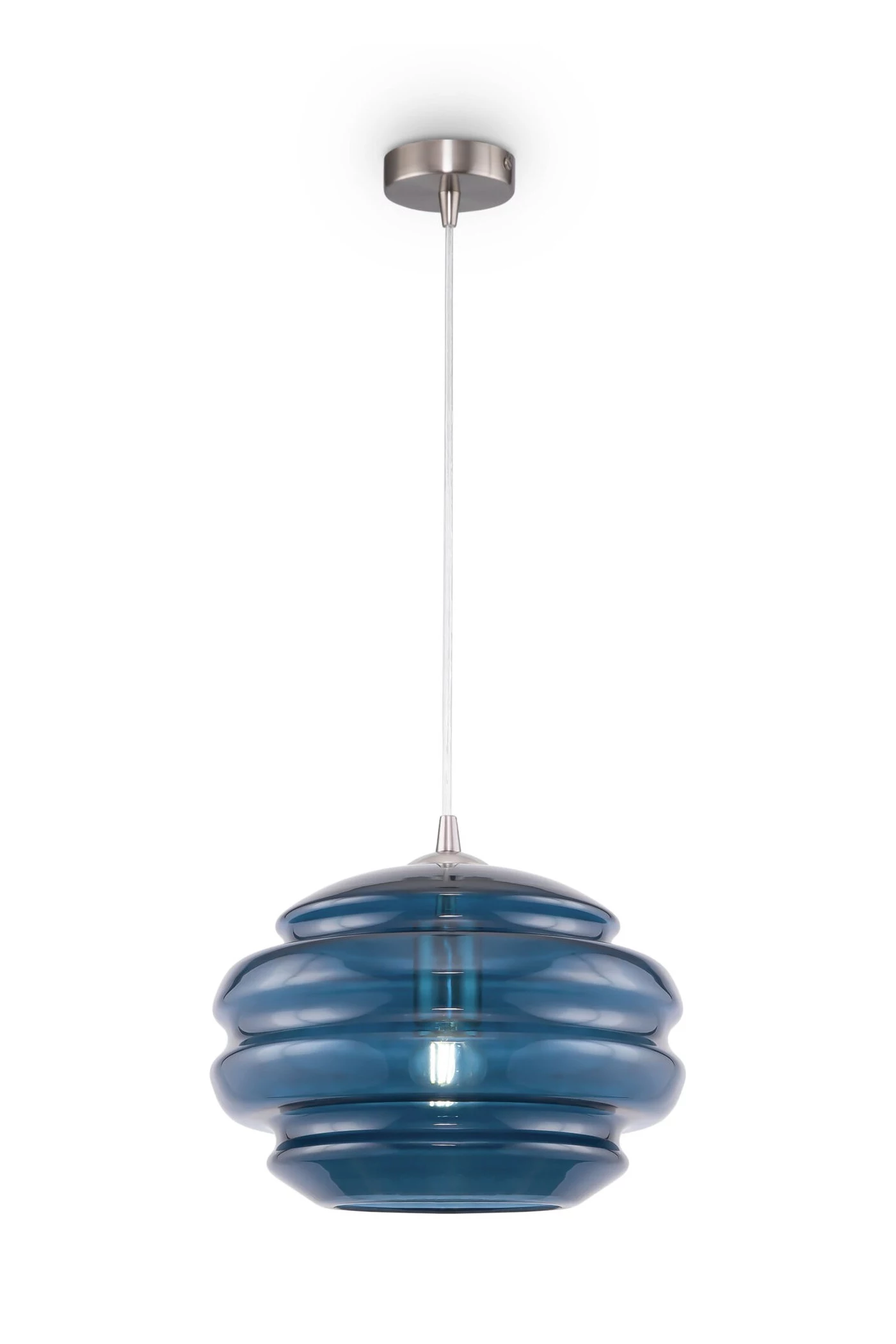   
                        
                        Люстра MAYTONI (Німеччина) 48196    
                         у стилі Модерн.  
                        Тип джерела світла: світлодіодна лампа, змінна.                         Форма: Коло.                         Кольори плафонів і підвісок: Синій.                         Матеріал: Скло.                          фото 1