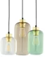   
                        
                        Люстра TK LIGHTING (Польща) 48222    
                         У стилі Модерн.  
                        Тип джерела світла: світлодіодна лампа, змінна.                         Форма: Коло.                         Кольори плафонів і підвісок: Коричневий, Зелений, Прозорий.                         Матеріал: Скло.                          фото 2