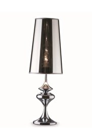   
                        Настільна лампа IDEAL LUX (Італія) 48251    
                         у стилі скандинавський.  
                        Тип джерела світла: cвітлодіодні led, енергозберігаючі, розжарювання.                                                 Кольори плафонів і підвісок: сірий.                         Матеріал: пластик.                          фото 1