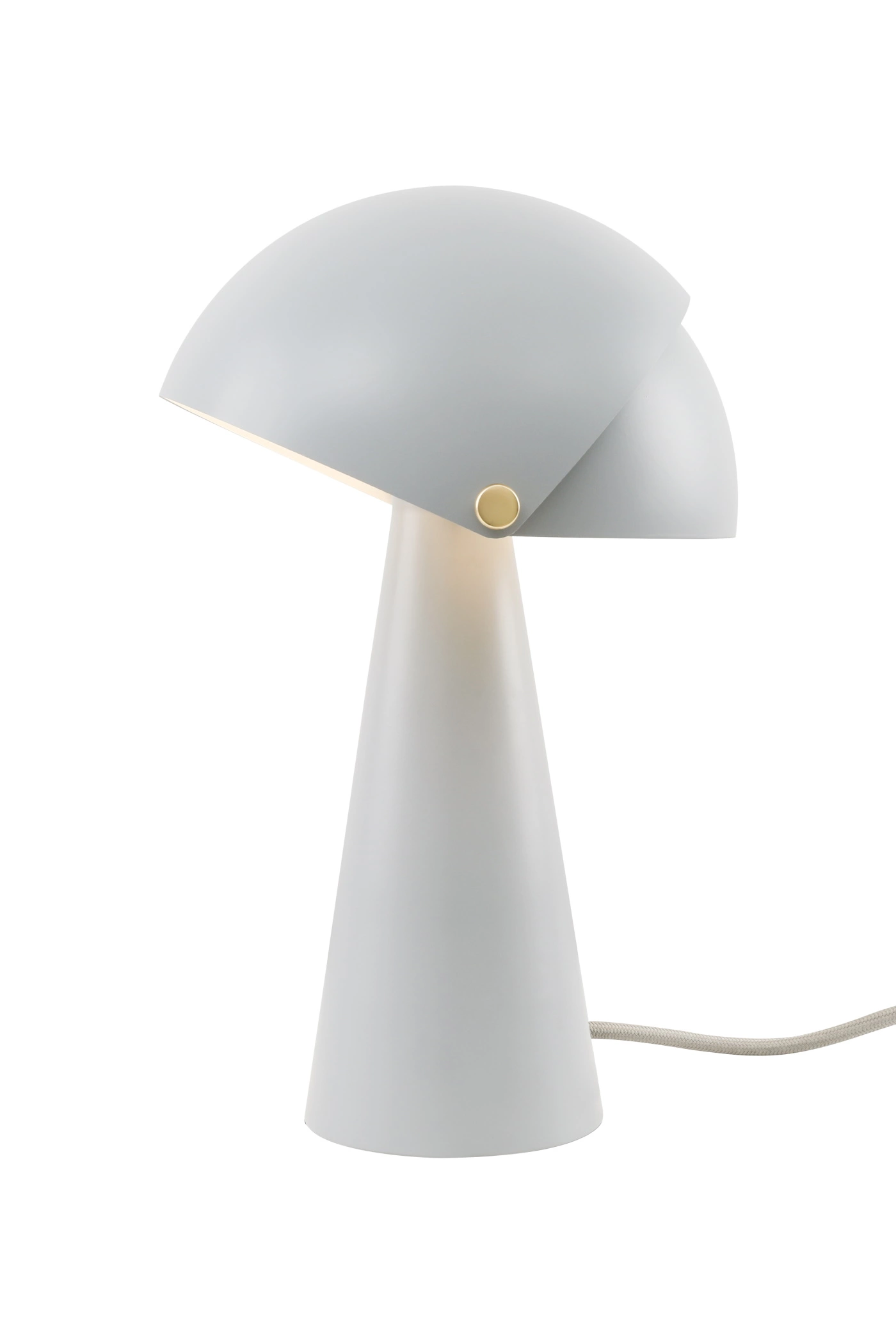   
                        
                        Настольная лампа NORDLUX (Дания) 48267    
                         в стиле Модерн.  
                        Тип источника света: светодиодная лампа, сменная.                                                 Цвета плафонов и подвесок: Серый.                         Материал: Пластик, Металл.                          фото 3
