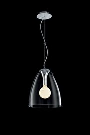   
                        Люстра IDEAL LUX (Італія) 48272    
                         у стилі модерн.  
                        Тип джерела світла: cвітлодіодні led, енергозберігаючі, розжарювання.                         Форма: коло.                         Кольори плафонів і підвісок: прозорий.                         Матеріал: скло.                          фото 1