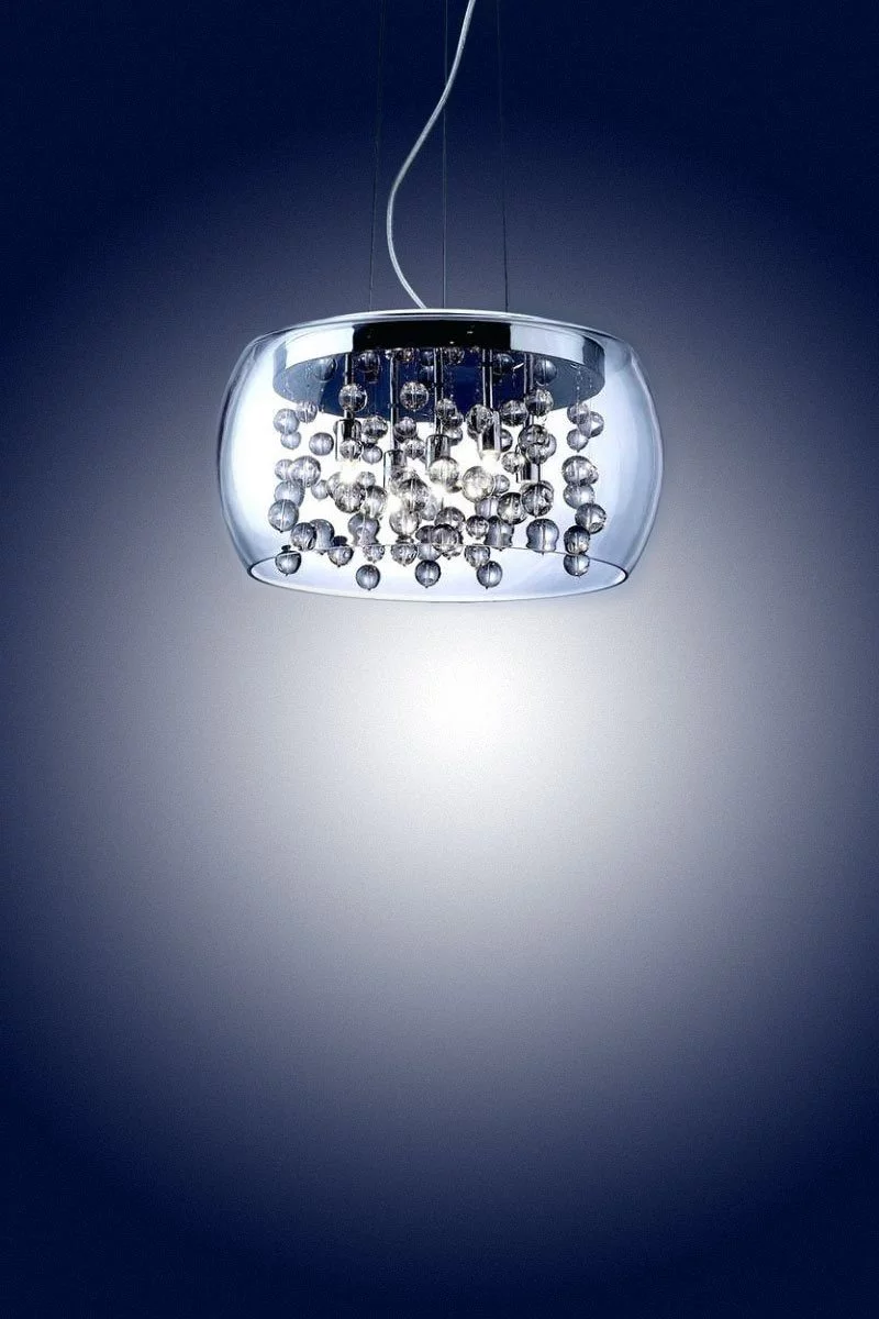   
                        
                        Люстра IDEAL LUX (Італія) 48284    
                         У стилі Модерн.  
                        Тип джерела світла: світлодіодна лампа, змінна.                         Форма: Коло.                         Кольори плафонів і підвісок: Прозорий.                         Матеріал: Скло.                          фото 2