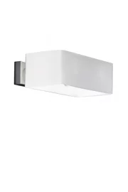   
                        Светильник настенный IDEAL LUX  (Италия) 48305    
                         в стиле модерн.  
                        Тип источника света: светодиодные led, галогенные.                                                 Цвета плафонов и подвесок: белый.                         Материал: стекло.                          фото 1