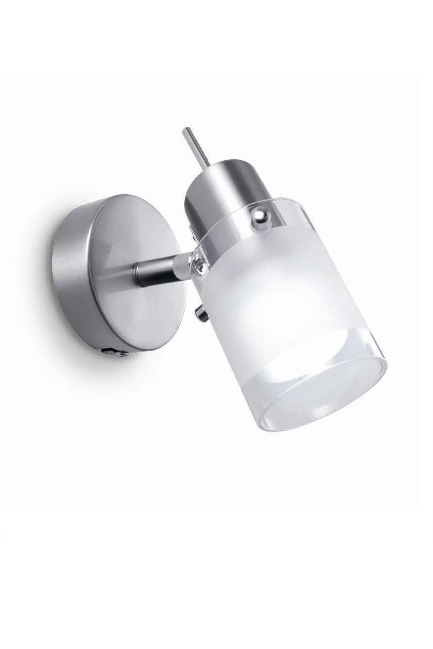   
                        Бра IDEAL LUX  (Италия) 48452    
                         в стиле Модерн.  
                        Тип источника света: светодиодная лампа, сменная.                                                 Цвета плафонов и подвесок: Белый, Прозрачный.                         Материал: Стекло.                          фото 1
