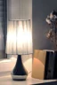   
                        
                        Настільна лампа IDEAL LUX (Італія) 48473    
                         у стилі Модерн, Скандинавський.  
                        Тип джерела світла: світлодіодна лампа, змінна.                                                 Кольори плафонів і підвісок: Сірий.                         Матеріал: Тканина.                          фото 3