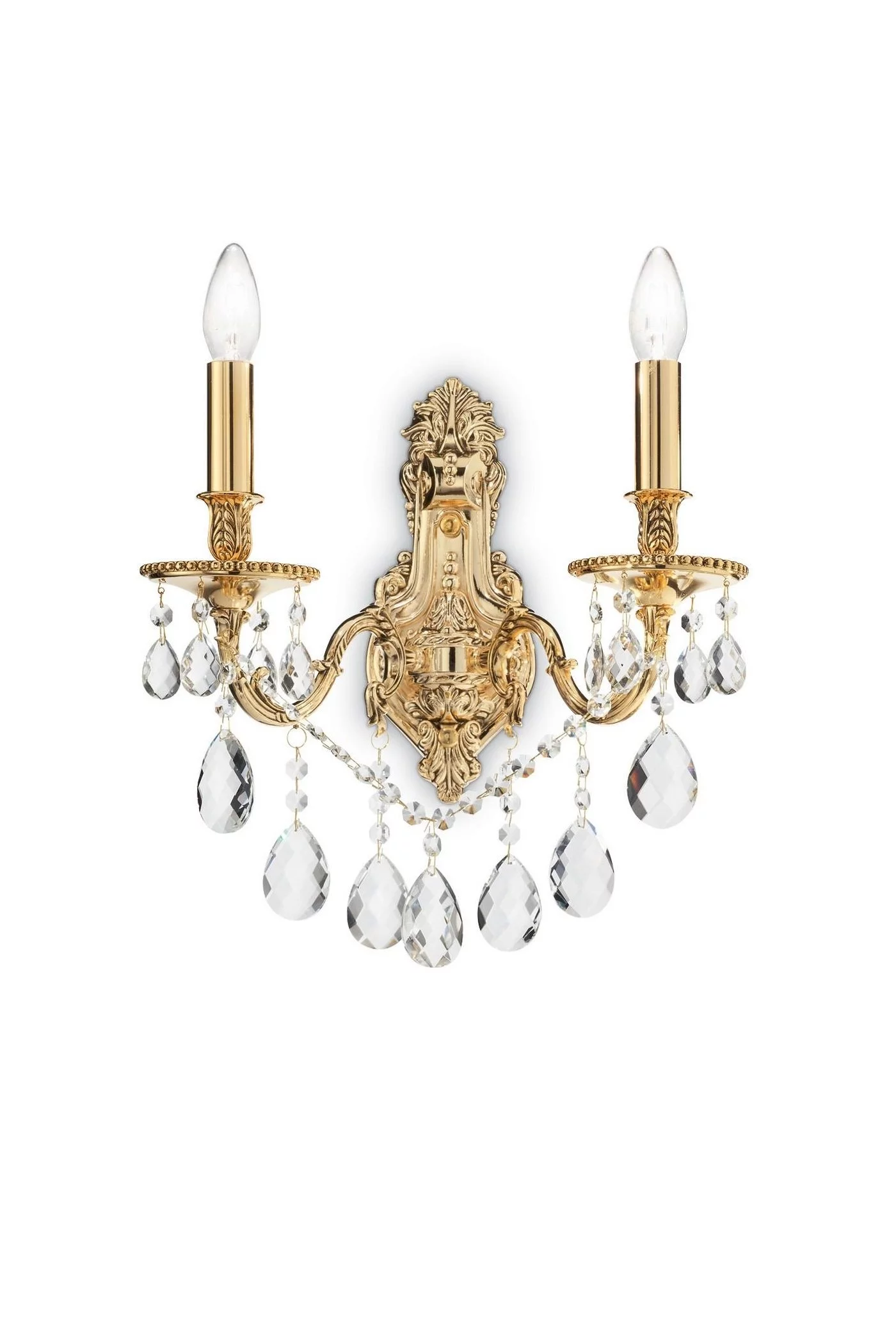   
                        
                        Кришталеве бра IDEAL LUX (Італія) 48527    
                         У стилі Класика.  
                        Тип джерела світла: світлодіодна лампа, змінна.                                                 Кольори плафонів і підвісок: Прозорий.                         Матеріал: Кришталь.                          фото 1