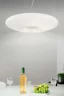   
                        Люстра IDEAL LUX (Італія) 48545    
                         у стилі Модерн.  
                        Тип джерела світла: світлодіодна лампа, змінна.                         Форма: Коло.                         Кольори плафонів і підвісок: Білий.                         Матеріал: Скло.                          фото 2