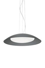   
                        Люстра IDEAL LUX (Італія) 48585    
                         у стилі модерн, скандинавський.  
                        Тип джерела світла: cвітлодіодні led, енергозберігаючі, розжарювання.                         Форма: коло.                         Кольори плафонів і підвісок: сірий, білий.                         Матеріал: скло.                          фото 1