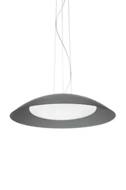   
                        
                        Люстра IDEAL LUX (Италия) 48585    
                         в стиле Модерн, Скандинавский.  
                        Тип источника света: светодиодная лампа, сменная.                         Форма: Круг.                         Цвета плафонов и подвесок: Серый, Белый.                         Материал: Стекло.                          фото 1