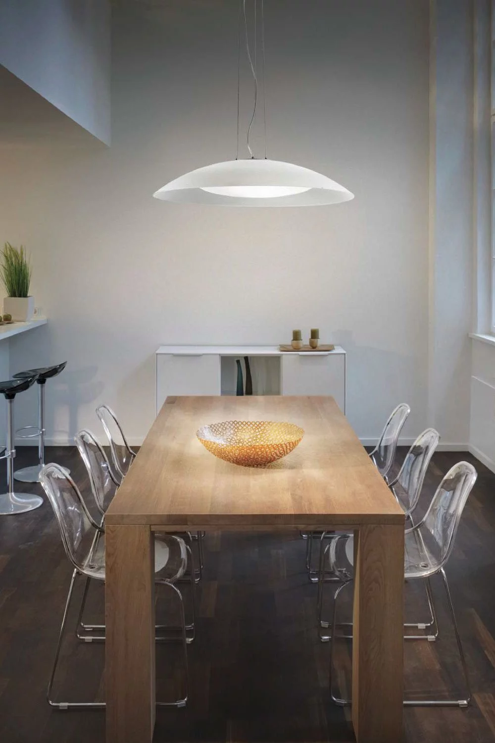   
                        
                        Люстра IDEAL LUX (Італія) 48587    
                         У стилі Модерн, Скандинавський.  
                        Тип джерела світла: світлодіодна лампа, змінна.                         Форма: Коло.                         Кольори плафонів і підвісок: Білий.                         Матеріал: Скло.                          фото 2