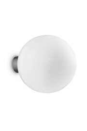  
                        Точковий світильник IDEAL LUX (Італія) 48640    
                         у стилі скандинавський.  
                        Тип джерела світла: cвітлодіодні led, галогенні.                         Форма: куля.                         Кольори плафонів і підвісок: білий.                         Матеріал: скло.                          фото 1