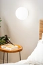   
                        
                        Бра IDEAL LUX (Італія) 48641    
                         У стилі Скандинавський.  
                        Тип джерела світла: світлодіодна лампа, змінна.                                                 Кольори плафонів і підвісок: Білий.                         Матеріал: Скло.                          фото 2