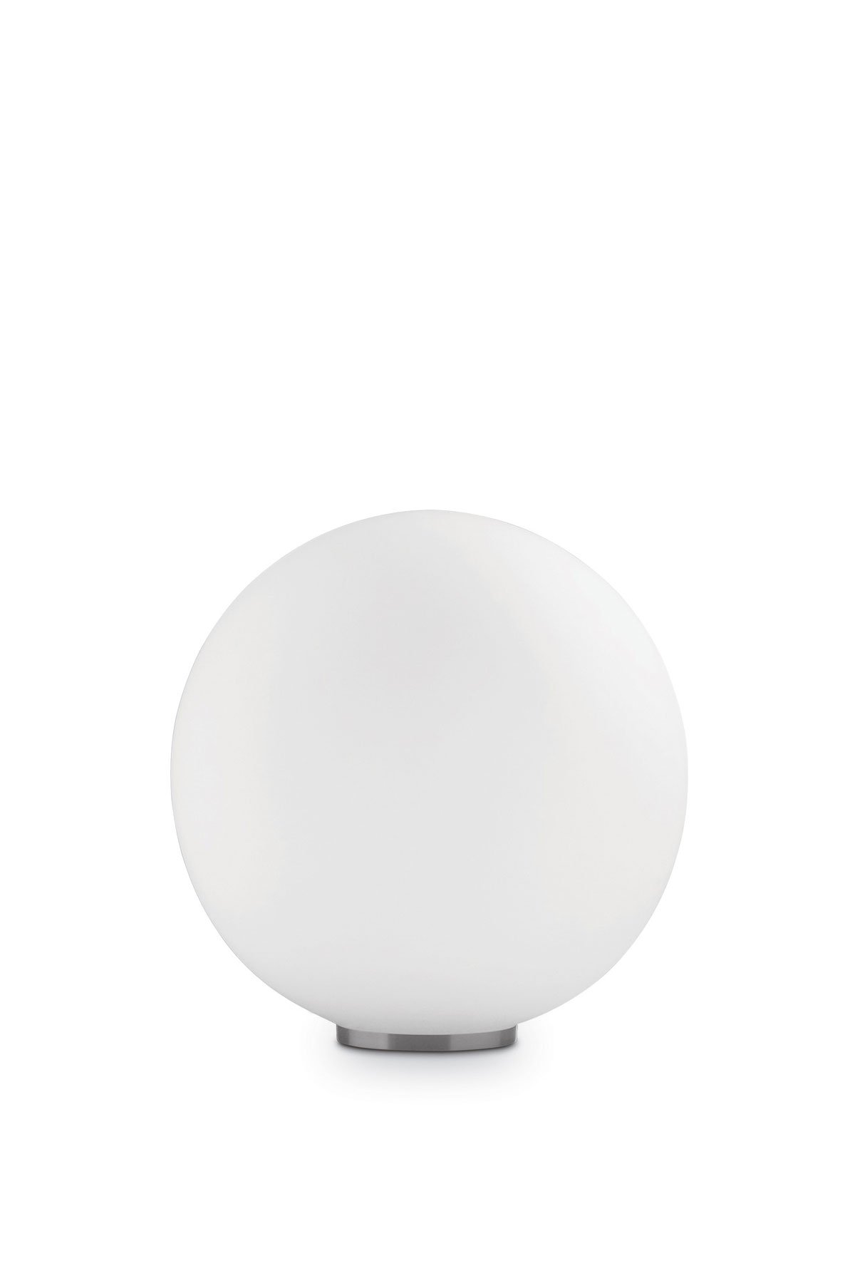   
                        Настільна лампа IDEAL LUX (Італія) 48649    
                         у стилі скандинавський.  
                        Тип джерела світла: cвітлодіодні led, енергозберігаючі, розжарювання.                                                 Кольори плафонів і підвісок: білий.                         Матеріал: скло.                          фото 1