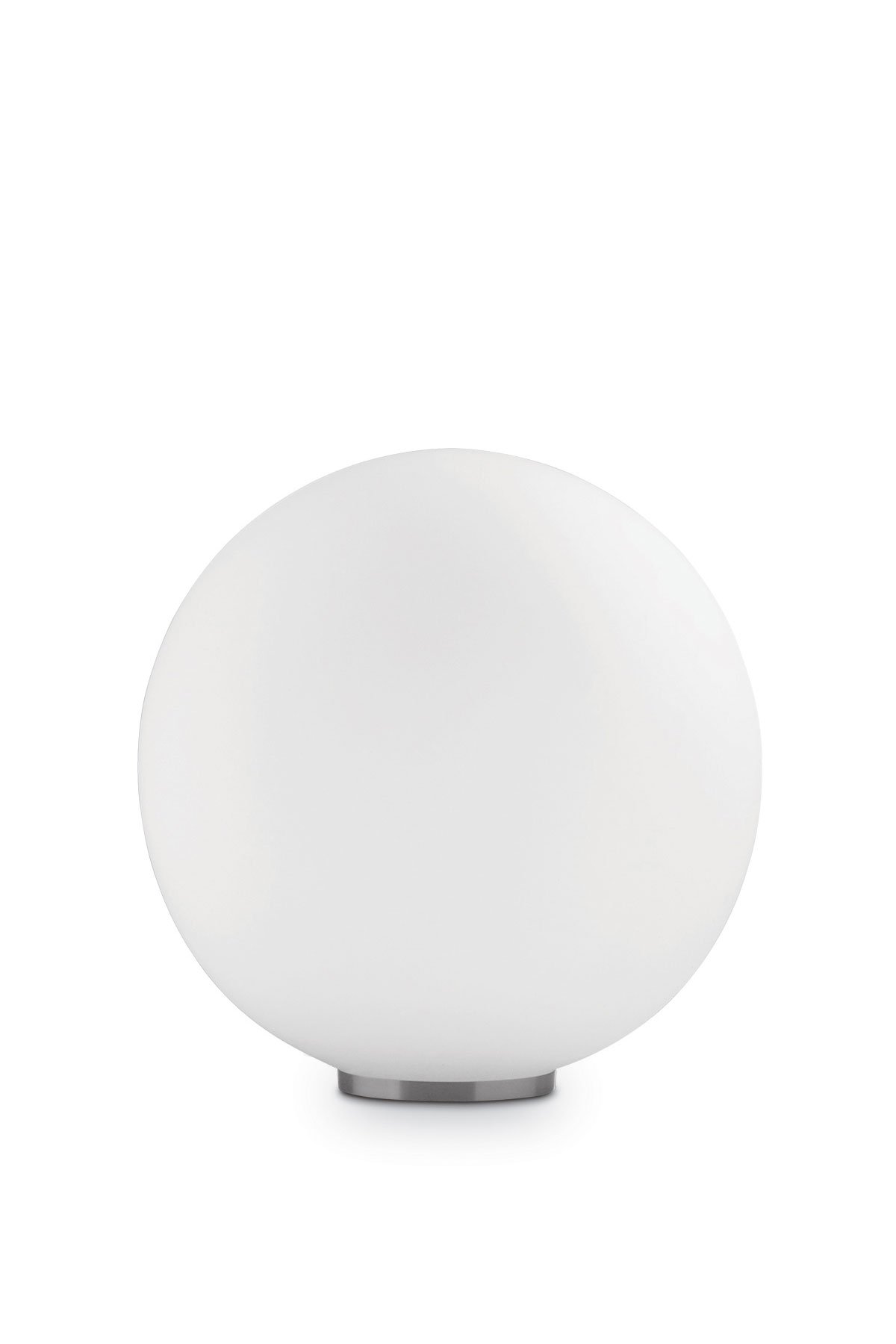   
                        Настільна лампа IDEAL LUX (Італія) 48650    
                         у стилі скандинавський.  
                        Тип джерела світла: cвітлодіодні led, енергозберігаючі, розжарювання.                                                 Кольори плафонів і підвісок: білий.                         Матеріал: скло.                          фото 1