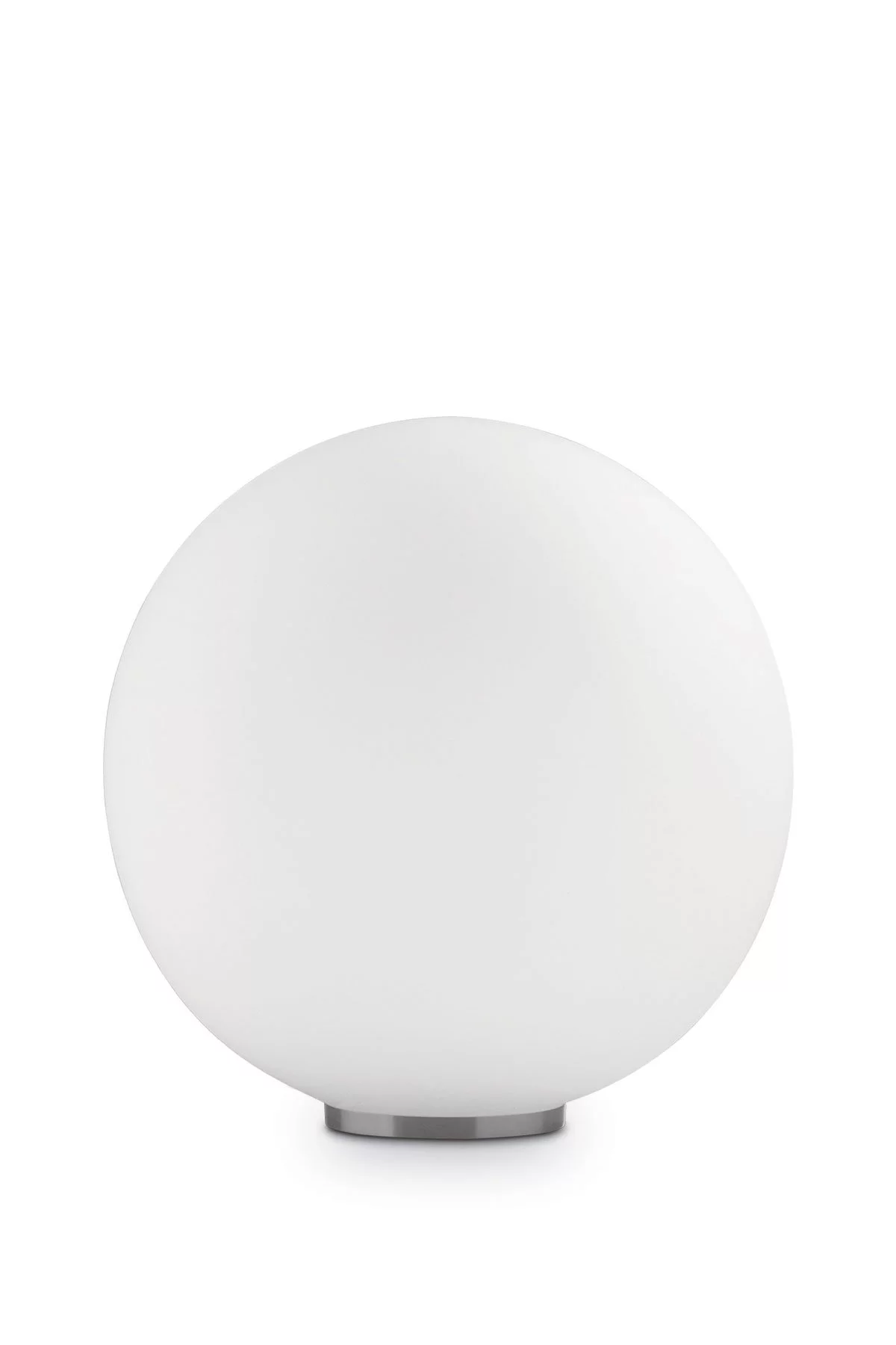   
                        Настольная лампа IDEAL LUX  (Италия) 48651    
                         в стиле Скандинавский.  
                        Тип источника света: светодиодная лампа, сменная.                                                 Цвета плафонов и подвесок: Белый.                         Материал: Стекло.                          фото 1
