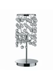   
                        
                        Настільна лампа IDEAL LUX (Італія) 48756    
                         у стилі Арт-деко.  
                        Тип джерела світла: світлодіодна лампа, змінна.                                                 Кольори плафонів і підвісок: Прозорий.                         Матеріал: Скло.                          фото 1