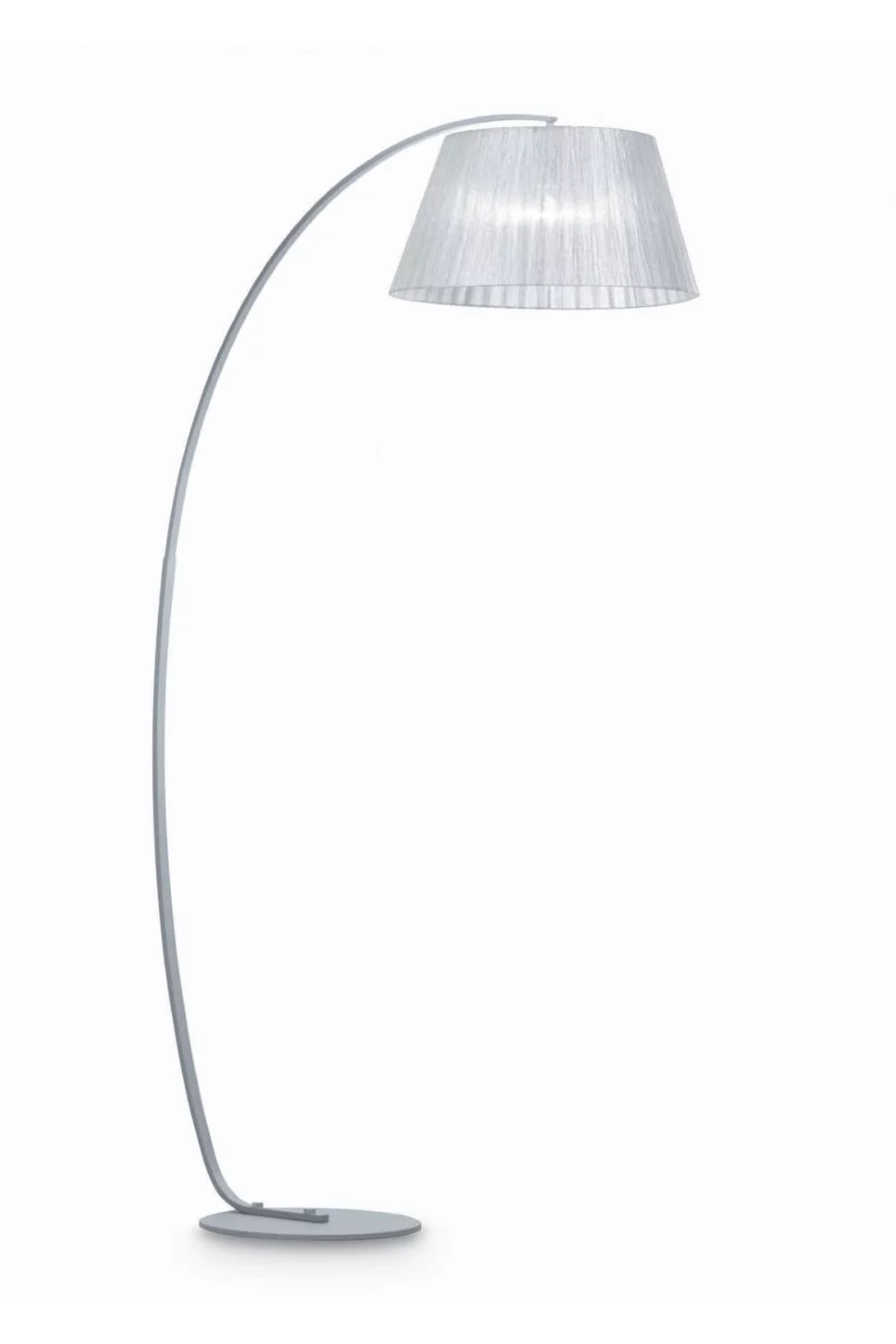   
                        
                        Торшер IDEAL LUX (Італія) 48791    
                         у стилі Скандинавський.  
                        Тип джерела світла: світлодіодна лампа, змінна.                                                 Кольори плафонів і підвісок: Срібло.                         Матеріал: Тканина.                          фото 1