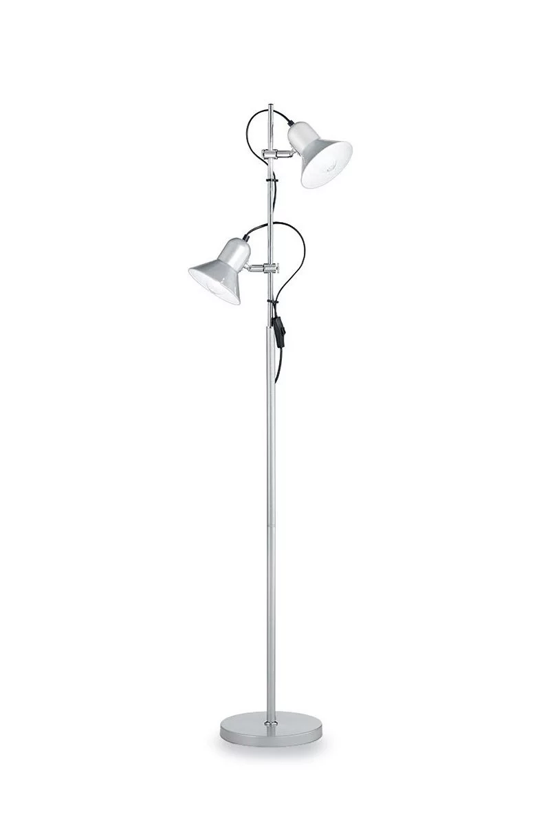   
                        
                        Торшер IDEAL LUX (Італія) 48834    
                         у стилі Скандинавський.  
                        Тип джерела світла: світлодіодна лампа, змінна.                                                 Кольори плафонів і підвісок: Срібло, Білий.                         Матеріал: Метал.                          фото 1
