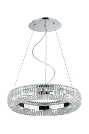   
                        
                        Люстра IDEAL LUX (Італія) 48862    
                         у стилі Модерн.  
                        Тип джерела світла: світлодіодна лампа, змінна.                         Форма: Коло.                         Кольори плафонів і підвісок: Прозорий.                         Матеріал: Скло.                          фото 1