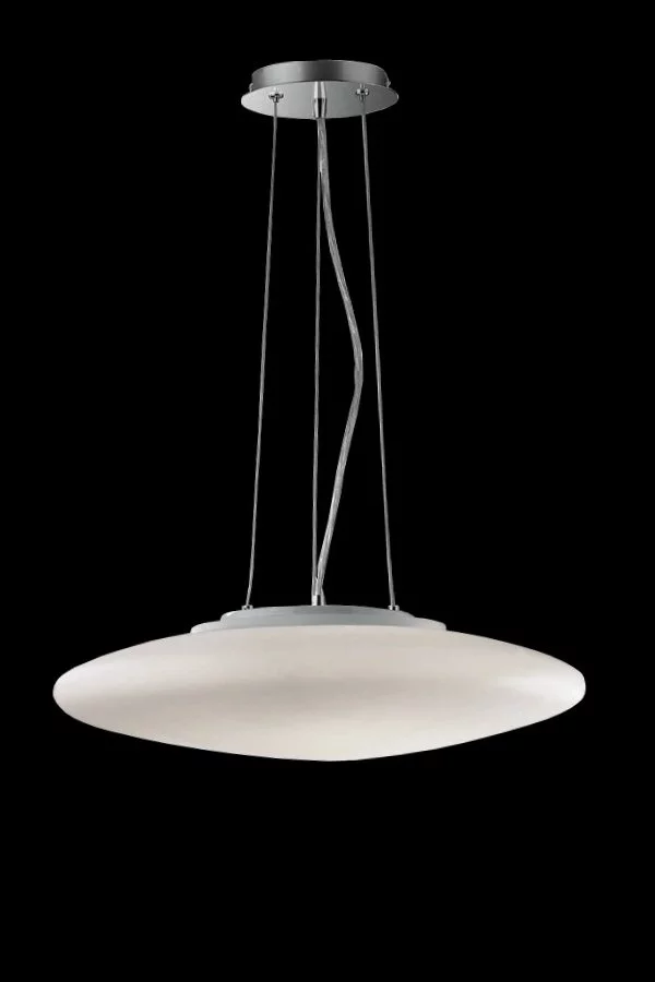   
                        
                        Люстра IDEAL LUX (Італія) 48927    
                         У стилі Модерн.  
                        Тип джерела світла: світлодіодна лампа, змінна.                         Форма: Коло.                         Кольори плафонів і підвісок: Білий.                         Матеріал: Скло.                          фото 1