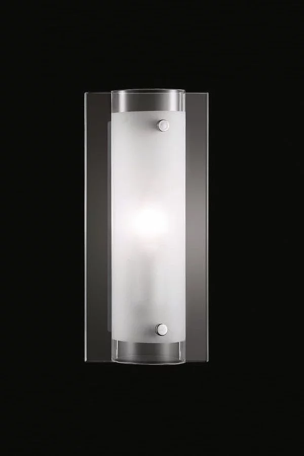   
                        Світильник настінний IDEAL LUX (Італія) 49046    
                         у стилі модерн.  
                        Тип джерела світла: cвітлодіодні led, енергозберігаючі, розжарювання.                                                 Кольори плафонів і підвісок: білий, прозорий.                         Матеріал: скло.                          фото 1