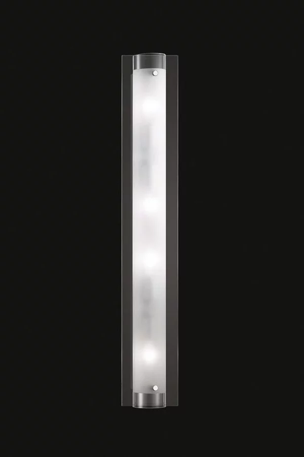   
                        Світильник настінний IDEAL LUX (Італія) 49048    
                         у стилі модерн.  
                        Тип джерела світла: cвітлодіодні led, енергозберігаючі, розжарювання.                                                 Кольори плафонів і підвісок: білий, прозорий.                         Матеріал: скло.                          фото 1