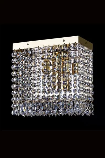   
                        Кришталеве бра ARTGLASS (Чехія) 49275    
                         у стилі Арт-деко.  
                        Тип джерела світла: світлодіодна лампа, змінна.                                                 Кольори плафонів і підвісок: Прозорий.                         Матеріал: Кришталь.                          фото 1