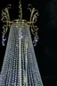   
                        Кришталева люстра ARTGLASS (Чехія) 49292    
                         у стилі Арт-деко.  
                        Тип джерела світла: світлодіодна лампа, змінна.                         Форма: Коло.                         Кольори плафонів і підвісок: Прозорий.                         Матеріал: Кришталь.                          фото 3