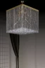   
                        Хрустальная люстра ARTGLASS  (Чехия) 49303    
                         в стиле Арт-деко.  
                        Тип источника света: светодиодная лампа, сменная.                         Форма: Куб.                         Цвета плафонов и подвесок: Прозрачный.                         Материал: Хрусталь.                          фото 2