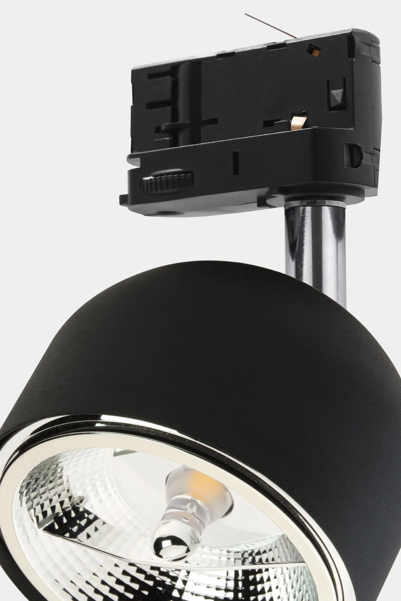   
                        Трековий світильник TK LIGHTING (Польща) 49520    
                         у стилі Хай-тек.  
                        Тип джерела світла: вбудовані світлодіоди led.                         Форма: Коло.                         Кольори плафонів і підвісок: Чорний.                         Матеріал: Метал.                          фото 2