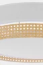   
                        
                        Люстра TK LIGHTING (Польша) 49548    
                         В стиле Прованс.  
                        Тип источника света: светодиодная лампа, сменная.                         Форма: Цилиндр.                         Цвета плафонов и подвесок: Белый, Бежевый.                         Материал: Ткань.                          фото 2