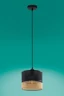   
                        
                        Люстра TK LIGHTING (Польща) 49554    
                         У стилі Прованс.  
                        Тип джерела світла: світлодіодна лампа, змінна.                         Форма: Циліндр.                         Кольори плафонів і підвісок: Чорний, Бежевий.                         Матеріал: Тканина.                          фото 3
