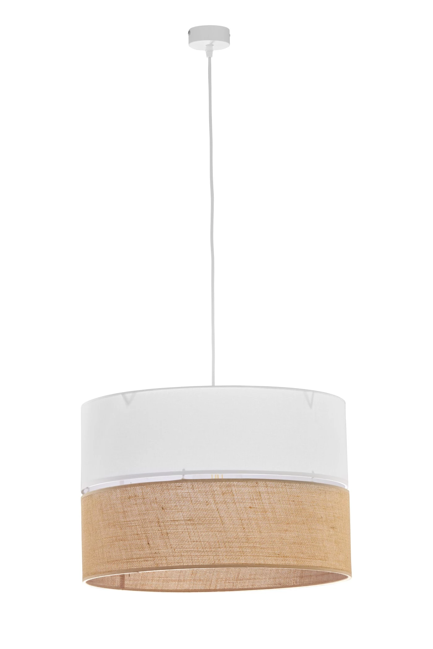   
                        
                        Люстра TK LIGHTING (Польща) 49561    
                         У стилі Модерн.  
                        Тип джерела світла: світлодіодна лампа, змінна.                         Форма: Коло.                         Кольори плафонів і підвісок: Білий, Коричневий.                         Матеріал: Тканина.                          фото 1