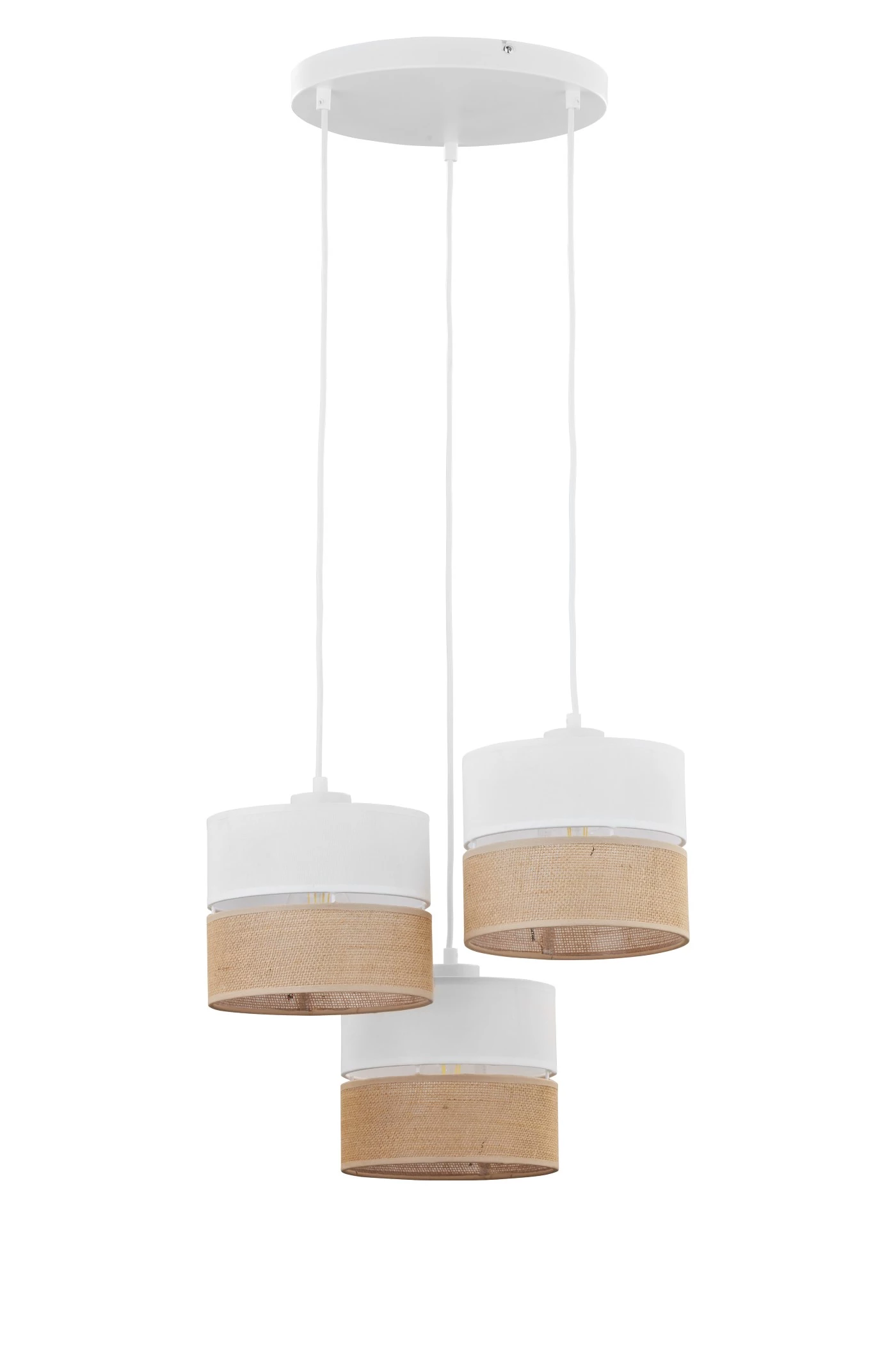   
                        
                        Люстра TK LIGHTING (Польща) 49562    
                         У стилі Модерн.  
                        Тип джерела світла: світлодіодна лампа, змінна.                         Форма: Коло.                         Кольори плафонів і підвісок: Білий, Коричневий.                         Матеріал: Тканина.                          фото 1
