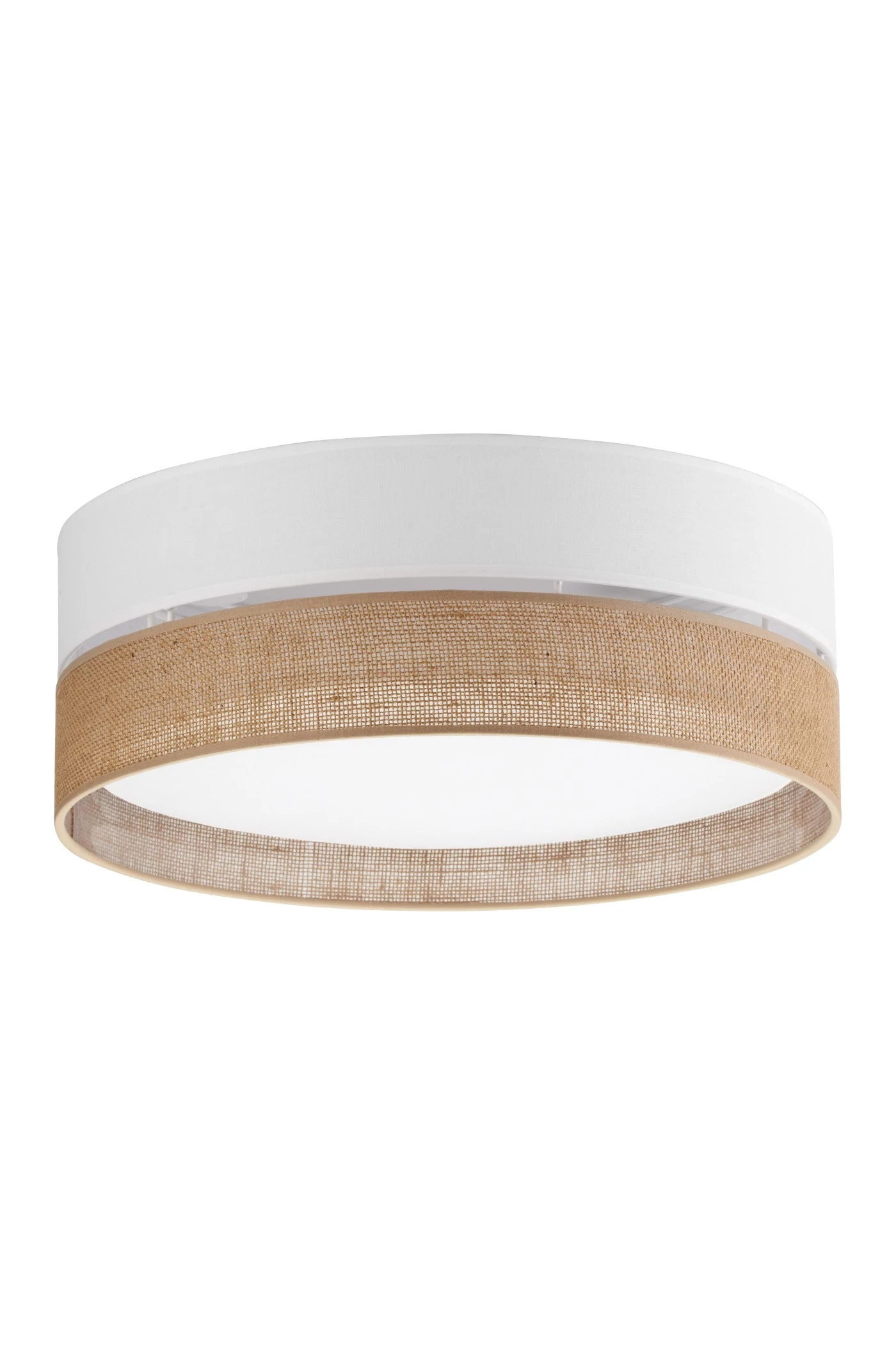   
                        
                        Світильник стельовий TK LIGHTING (Польща) 49564    
                         У стилі Модерн.  
                        Тип джерела світла: світлодіодна лампа, змінна.                         Форма: Коло.                         Кольори плафонів і підвісок: Білий, Коричневий.                         Матеріал: Тканина, Пластик.                          фото 1