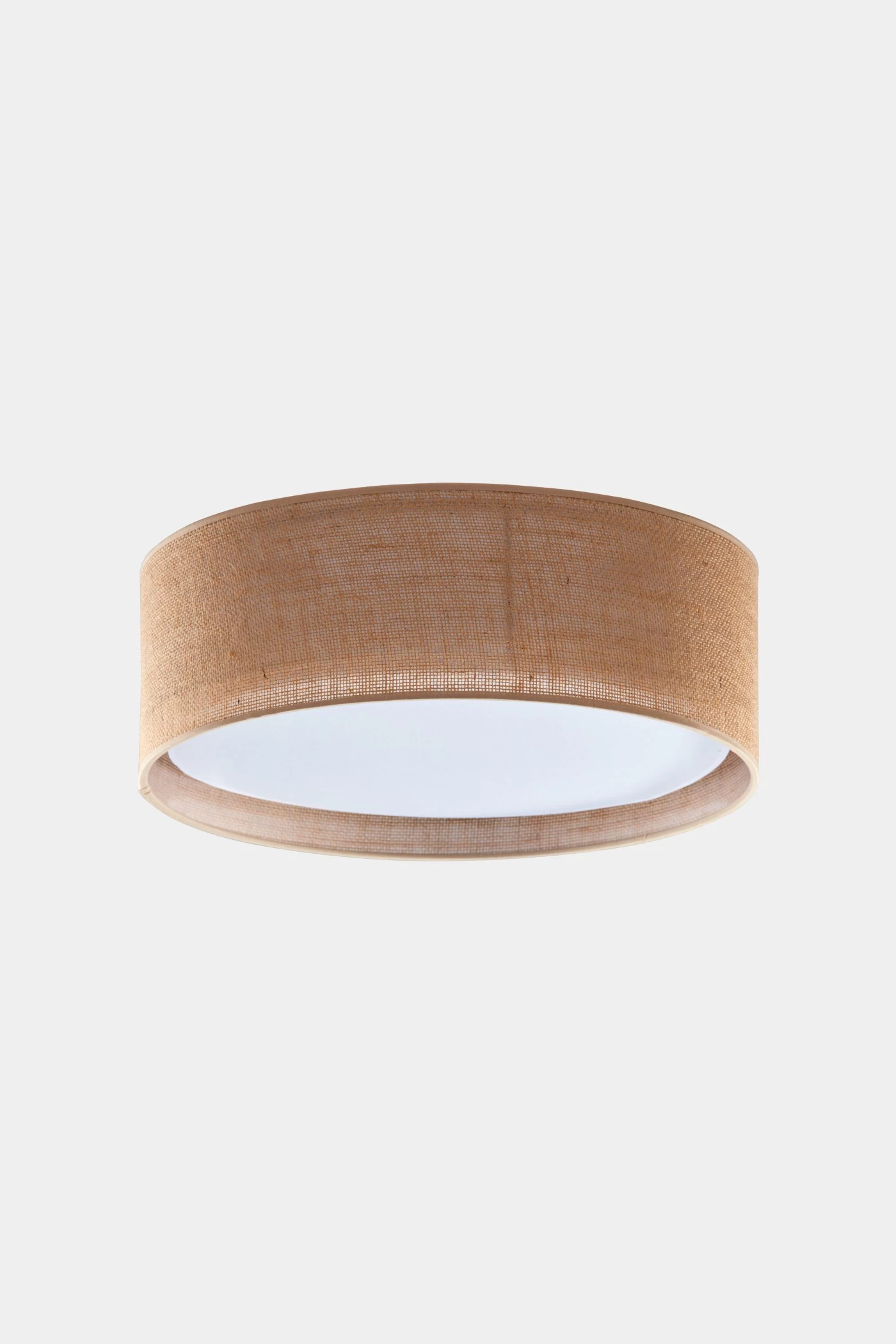   
                        
                        Світильник стельовий TK LIGHTING (Польща) 49567    
                         У стилі Кантрі.  
                        Тип джерела світла: світлодіодна лампа, змінна.                         Форма: Коло.                         Кольори плафонів і підвісок: Коричневий, Білий.                         Матеріал: Тканина, Пластик.                          фото 1