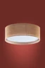  
                        
                        Світильник стельовий TK LIGHTING (Польща) 49567    
                         У стилі Кантрі.  
                        Тип джерела світла: світлодіодна лампа, змінна.                         Форма: Коло.                         Кольори плафонів і підвісок: Коричневий, Білий.                         Матеріал: Тканина, Пластик.                          фото 3
