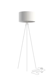   
                        
                        Торшер NOWODVORSKI (Польща) 49762    
                         у стилі Модерн.  
                        Тип джерела світла: світлодіодна лампа, змінна.                                                 Кольори плафонів і підвісок: Білий.                         Матеріал: Тканина, Пластик.                          фото 1