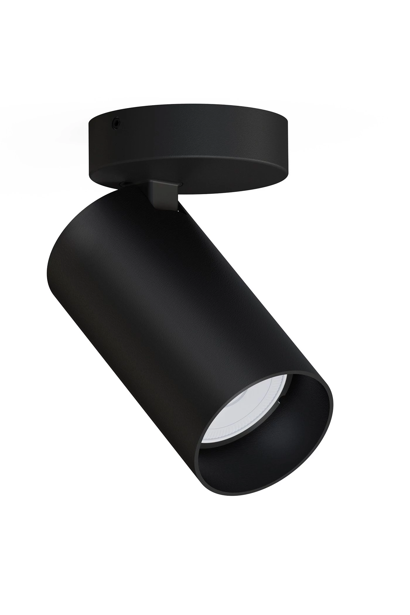   
                        Точковий світильник NOWODVORSKI (Польща) 49817    
                         у стилі Хай-тек.  
                        Тип джерела світла: cвітлодіодні led, галогенні.                         Форма: Коло.                         Кольори плафонів і підвісок: Чорний.                         Матеріал: Пластик.                          фото 1