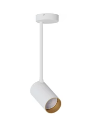   
                        Точковий світильник NOWODVORSKI (Польща) 49863    
                         у стилі лофт.  
                        Тип джерела світла: cвітлодіодні led, галогенні.                         Форма: коло.                         Кольори плафонів і підвісок: білий, золото.                         Матеріал: пластик.                          фото 1