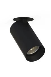   
                        Точковий світильник NOWODVORSKI (Польща) 49887    
                         у стилі хай-тек.  
                        Тип джерела світла: cвітлодіодні led, галогенні.                         Форма: коло.                         Кольори плафонів і підвісок: чорний.                         Матеріал: пластик.                          фото 1
