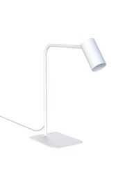   
                        Настільна лампа NOWODVORSKI (Польща) 49931    
                         у стилі хай-тек.  
                        Тип джерела світла: cвітлодіодні led, галогенні.                                                 Кольори плафонів і підвісок: білий.                         Матеріал: пластик.                          фото 1