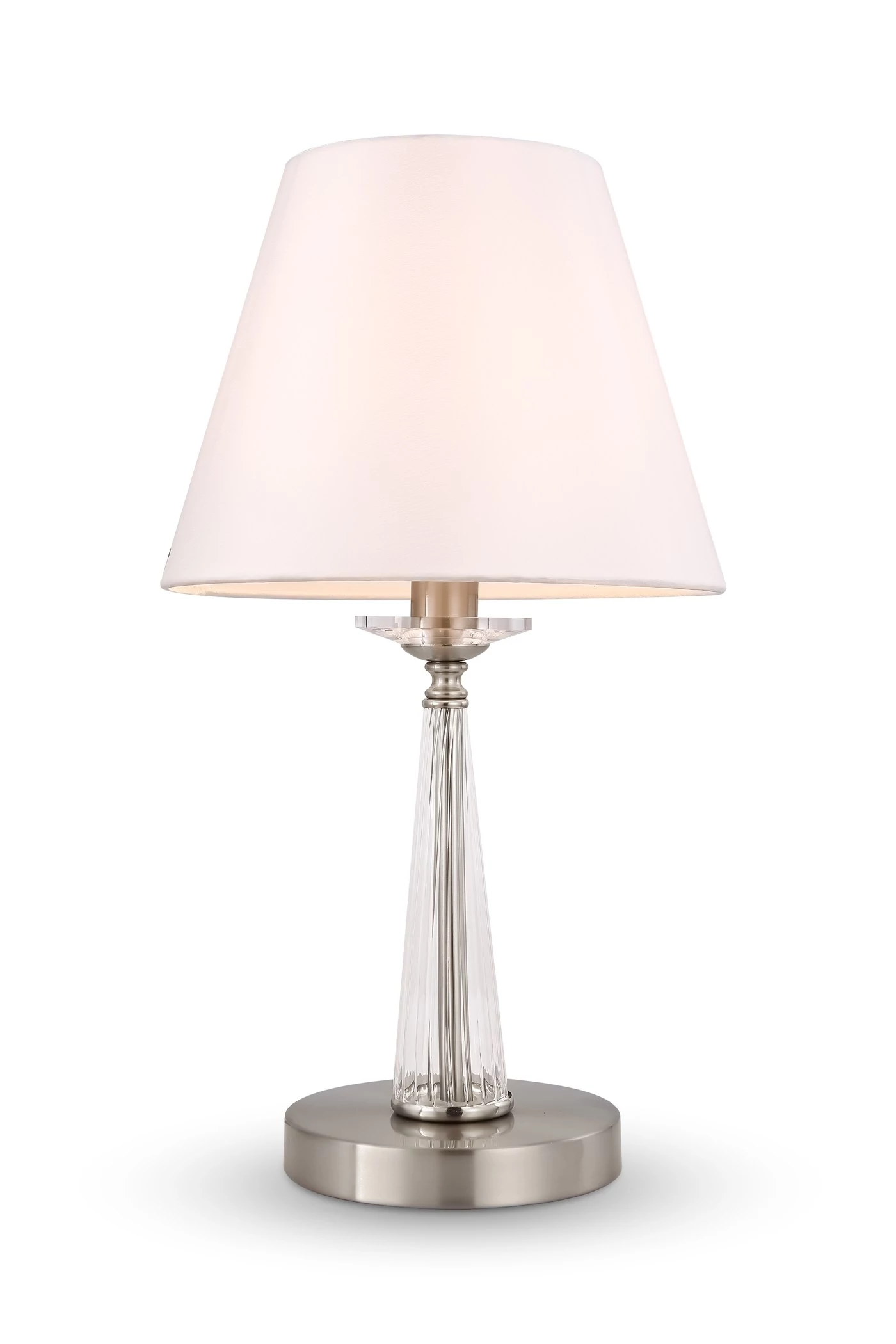   
                        Настольная лампа FREYA  (Германия) 49997    
                         в стиле Классика.  
                        Тип источника света: светодиодная лампа, сменная.                                                 Цвета плафонов и подвесок: Белый.                         Материал: Ткань.                          фото 1