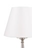   
                        Настільна лампа FREYA (Німеччина) 49997    
                         у стилі класика.  
                        Тип джерела світла: cвітлодіодні led, енергозберігаючі, розжарювання.                                                 Кольори плафонів і підвісок: білий.                         Матеріал: тканина.                          фото 2