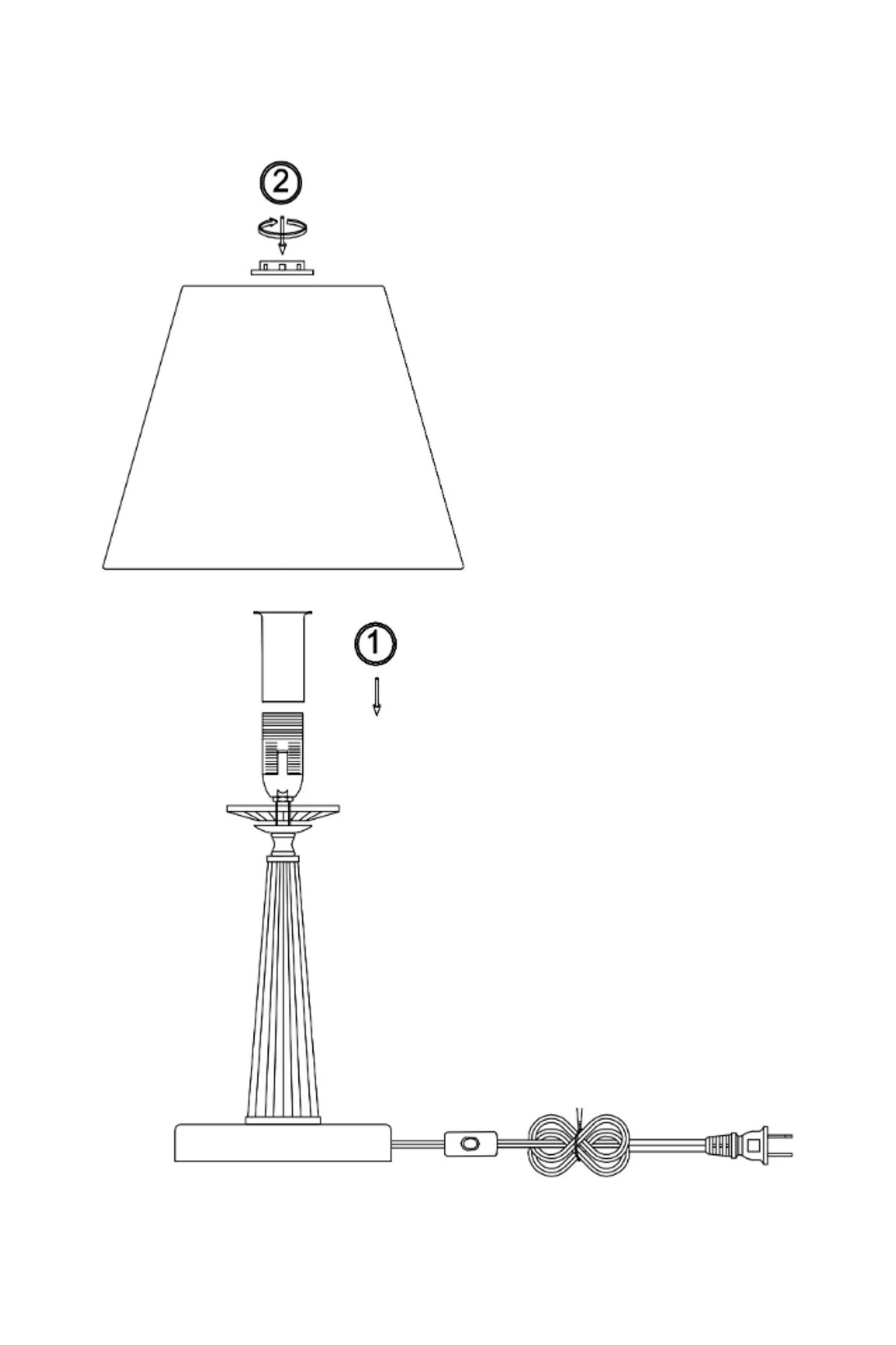   
                        Настольная лампа FREYA  (Германия) 49997    
                         в стиле Классика.  
                        Тип источника света: светодиодная лампа, сменная.                                                 Цвета плафонов и подвесок: Белый.                         Материал: Ткань.                          фото 4