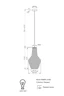   
                        Люстра MAYTONI  (Германия) 50016    
                         в стиле Арт-деко.  
                        Тип источника света: светодиодная лампа, сменная.                         Форма: Круг.                         Цвета плафонов и подвесок: Желтый, Синий.                         Материал: Стекло.                          фото 5