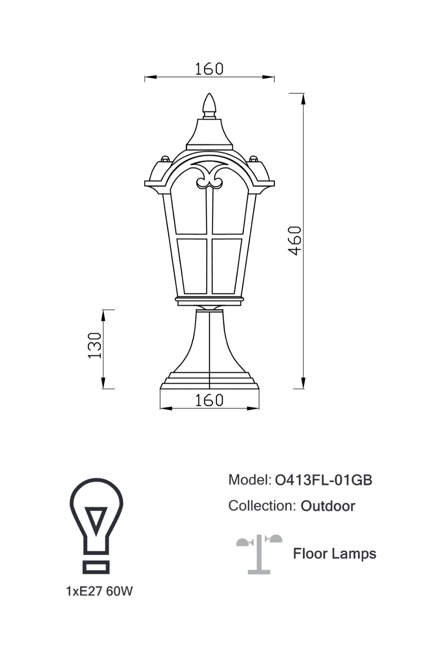   
                        Світильник вуличний MAYTONI (Німеччина) 50017    
                         у стилі класика.  
                        Тип джерела світла: cвітлодіодні led, енергозберігаючі, розжарювання.                                                 Кольори плафонів і підвісок: прозорий.                         Матеріал: скло.                          фото 2