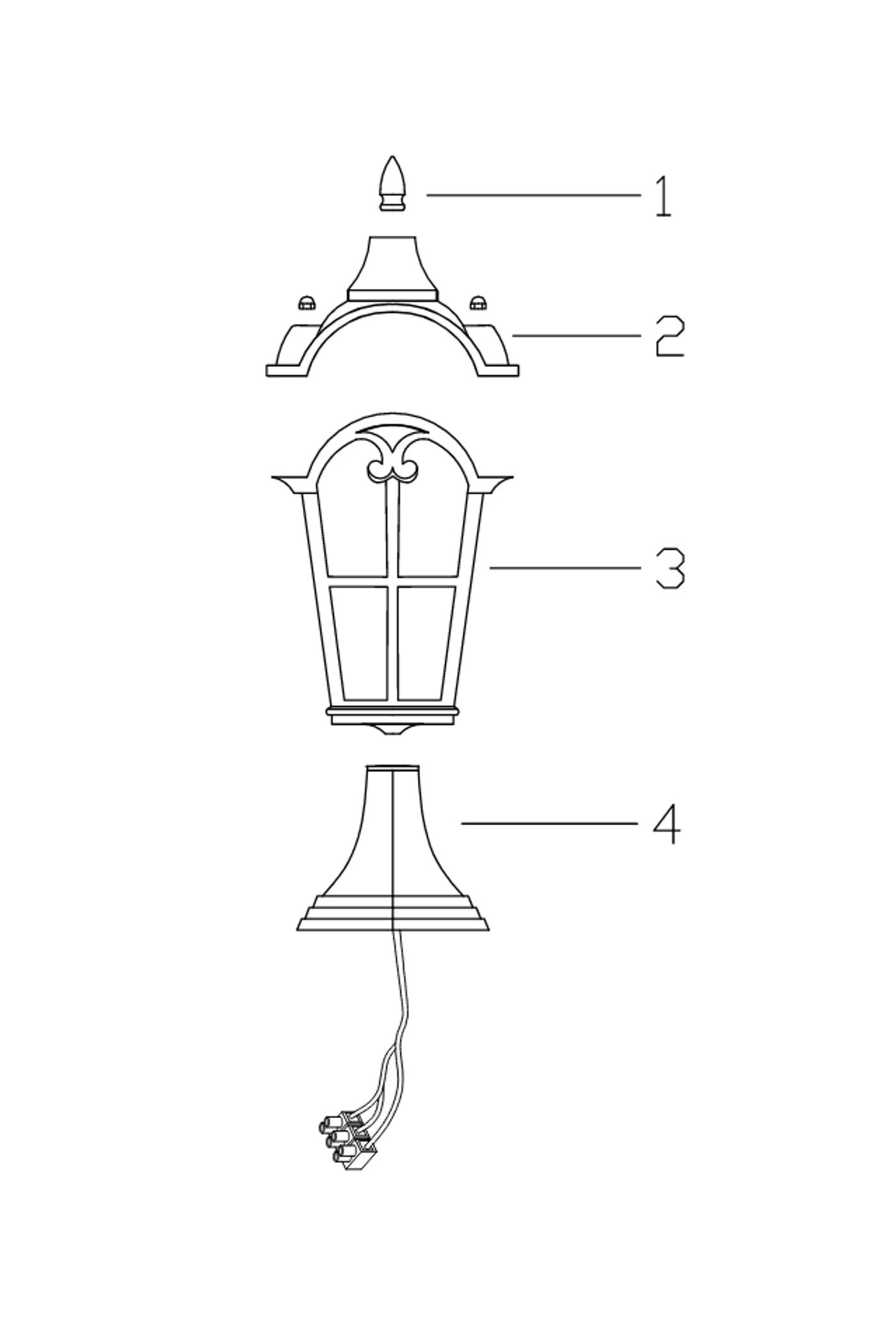   
                        Світильник вуличний MAYTONI (Німеччина) 50017    
                         у стилі класика.  
                        Тип джерела світла: cвітлодіодні led, енергозберігаючі, розжарювання.                                                 Кольори плафонів і підвісок: прозорий.                         Матеріал: скло.                          фото 3