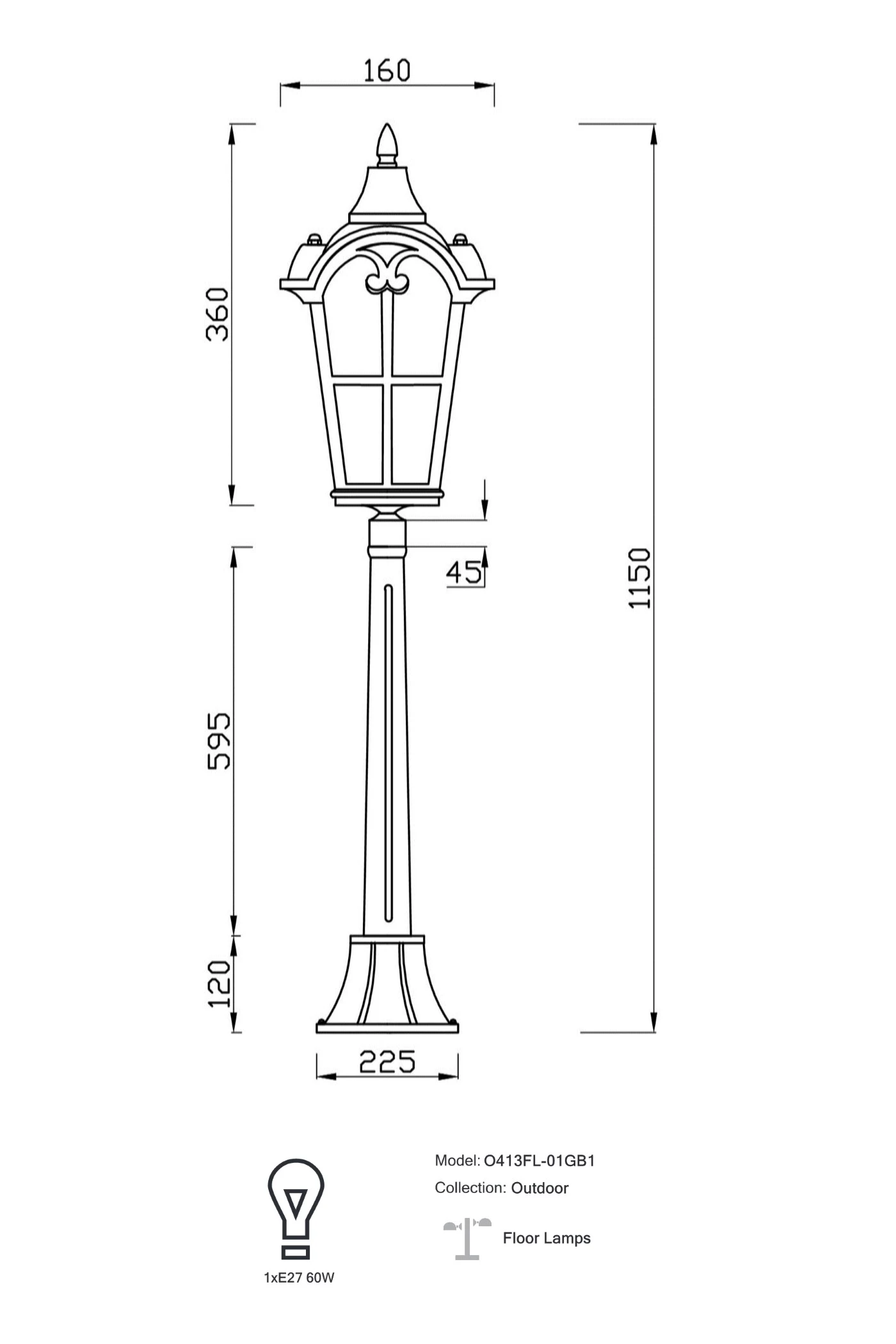   
                        Світильник вуличний MAYTONI (Німеччина) 50018    
                         у стилі класика.  
                        Тип джерела світла: cвітлодіодні led, енергозберігаючі, розжарювання.                                                 Кольори плафонів і підвісок: прозорий.                         Матеріал: скло.                          фото 5