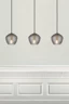   
                        
                        Люстра NORDLUX (Данія) 50044    
                         у стилі Модерн.  
                        Тип джерела світла: світлодіодна лампа, змінна.                         Форма: Коло.                         Кольори плафонів і підвісок: Сірий.                         Матеріал: Скло.                          фото 5